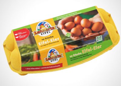 Frische Eier in bester Qualität vom Geflügelhof Lehnertz in Habscheid, Eifel | 10er Pack - frische Eifel Eier aus eigener Bodenhaltung
