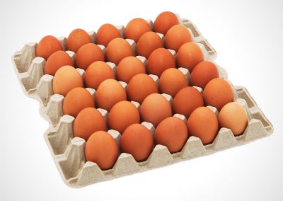 Frische Eier in bester Qualität vom Geflügelhof Lehnertz in Habscheid, Eifel - 30er Karton