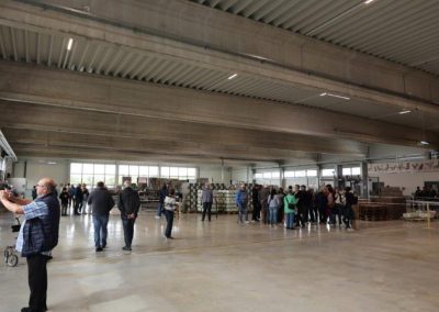 Tag der offenen Tür in der neu errichteten Eierpackstelle der Vertriebsfirma D+L Lehnertz GmbH - zu Gast: Landwirtschaftsministerin Daniela Schmitt