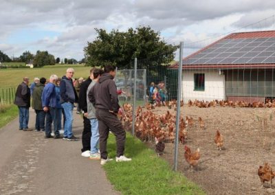 Tag der offenen Tür in der neu errichteten Eierpackstelle der Vertriebsfirma D+L Lehnertz GmbH - zu Gast: Landwirtschaftsministerin Daniela Schmitt