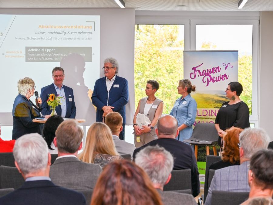 Abschlussveranstaltung des Landfrauenprojekts „lecker, nachhaltig & von nebenan“